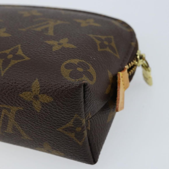 LOUIS VUITTON Monogram Pochette Cosmetic PM Täschchen M43998 LV Auth kk640