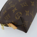 LOUIS VUITTON Monogram Pochette Cosmetic PM Täschchen M43998 LV Auth kk640-14