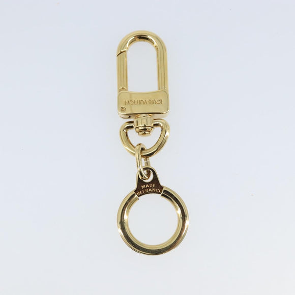 LOUIS VUITTON Anneau Cles Key Holder metal Gold Tone M62698 LV Auth kk641
