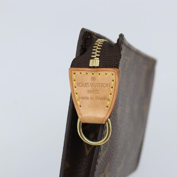 LOUIS VUITTON Monogram Bucket PM Accessory Pouch LV Auth kk642