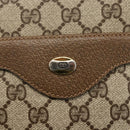 GUCCI GG Supreme Web Sherry Line Tote Bag PVC Beige Gold 39 02 003 Auth kk643-14