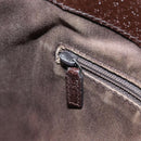 GUCCI GG Canvas Tote Bag Beige Silver 113015 Auth kk644-20