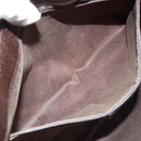 GUCCI GG Canvas Tote Bag Beige Silver 113015 Auth kk644-21