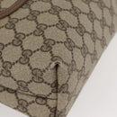 GUCCI GG Supreme Web Sherry Line Tote Bag PVC Beige Red 39 02 003 Auth kk650A-10
