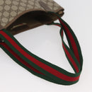 GUCCI GG Supreme Web Sherry Line Tote Bag PVC Beige Red 39 02 003 Auth kk650A-7
