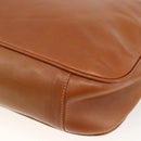 GUCCI Bamboo Shoulder Bag Leather 2way Brown Gold 001 0166 1638 Auth kk652-12
