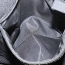 PRADA Tote Bag Nylon Black Silver Auth kk655-21