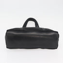 PRADA Tote Bag Nylon Black Silver Auth kk655-5
