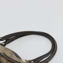GUCCI GG Crystal Hand Bag Beige Gold 223964 Auth kk656-8