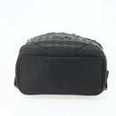 MCM Vicetos Logogram Backpack PVC Black Auth kk657A-11