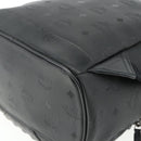 MCM Vicetos Logogram Backpack PVC Black Auth kk657A-14