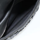 MCM Vicetos Logogram Backpack PVC Black Auth kk657A-24