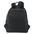 MCM Vicetos Logogram Backpack PVC Black Auth kk657A-3