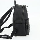 MCM Vicetos Logogram Backpack PVC Black Auth kk657A-4