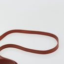 FENDI Pecan Canvas Hand Bag PVC 2way Black Brown Auth kk661A-15