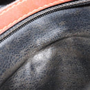 FENDI Pecan Canvas Hand Bag PVC 2way Black Brown Auth kk661A-12