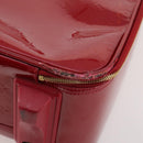 LOUIS VUITTON Monogram Vernis Pegas 45 suitcase Pomme D'amour M91278 Auth kk662-10
