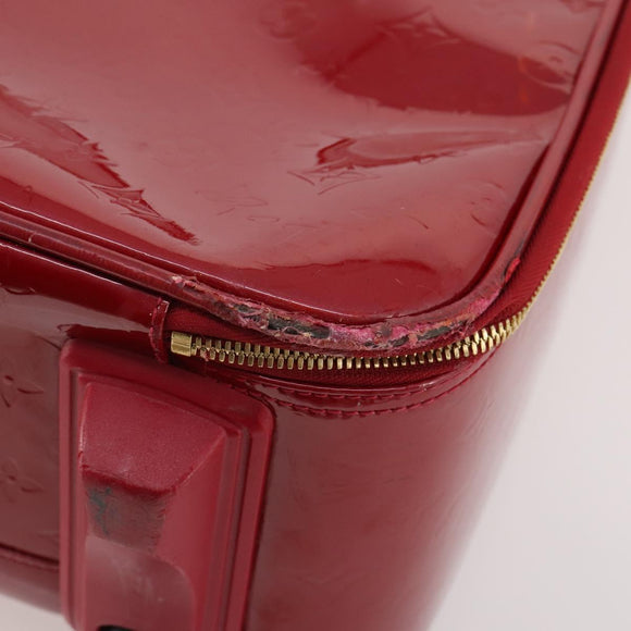 LOUIS VUITTON Monogram Vernis Pegas 45 suitcase Pomme D'amour M91278 Auth kk662