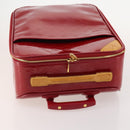 LOUIS VUITTON Monogram Vernis Pegas 45 suitcase Pomme D'amour M91278 Auth kk662-6