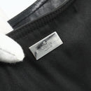 GUCCI Shoulder Bag Canvas Black Silver 169937 Auth kk663-17