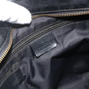 GUCCI Shoulder Bag Canvas Black Silver 169937 Auth kk663-18