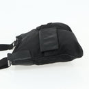 GUCCI Shoulder Bag Canvas Black Silver 169937 Auth kk663-3
