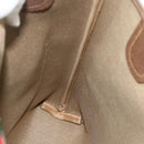 GUCCI GG Supreme Web Sherry Line Tote Bag PVC Beige Gold 39 02 003 Auth kk669A-20