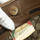 GUCCI GG Supreme Tote Bag PVC Beige Gold 40 02 998 Auth kk670-12