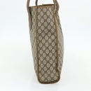 GUCCI GG Supreme Tote Bag PVC Beige Gold 40 02 998 Auth kk670-4