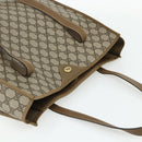 GUCCI GG Supreme Tote Bag PVC Beige Gold 40 02 998 Auth kk670-6