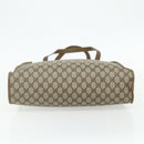 GUCCI GG Supreme Tote Bag PVC Beige Gold 40 02 998 Auth kk670-5