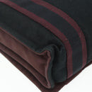 HERMES Fourre Tout Bassas PM Shoulder Bag Cotton Bordeaux Silver Auth kk674-13