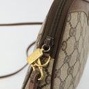 GUCCI GG Supreme Shoulder Bag PVC Beige Gold 97 02 068 Auth kk685-15