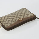GUCCI GG Supreme Shoulder Bag PVC Beige Gold 97 02 068 Auth kk685-6