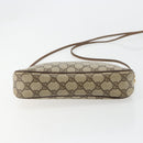 GUCCI GG Supreme Shoulder Bag PVC Beige Gold 97 02 068 Auth kk685-9