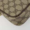 GUCCI GG Supreme Shoulder Bag PVC Beige Gold 97 02 068 Auth kk686-14