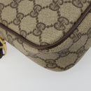 GUCCI GG Supreme Shoulder Bag PVC Beige Gold 97 02 068 Auth kk686-16