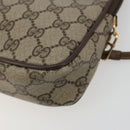 GUCCI GG Supreme Shoulder Bag PVC Beige Gold 97 02 068 Auth kk692-10