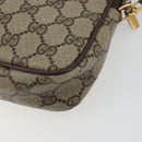 GUCCI GG Supreme Shoulder Bag PVC Beige Gold 97 02 068 Auth kk692-12