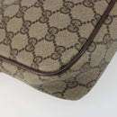 GUCCI GG Supreme Shoulder Bag PVC Beige Gold 97 02 068 Auth kk692-13