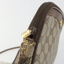 GUCCI GG Supreme Shoulder Bag PVC Beige Gold 97 02 068 Auth kk692-15