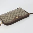 GUCCI GG Supreme Shoulder Bag PVC Beige Gold 97 02 068 Auth kk692-6