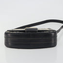 CELINE C Sulky Shoulder Bag Canvas Navy Gold Auth kk693-5