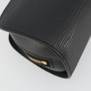 LOUIS VUITTON Epi Dauphine PM Pouch Black M48442 LV Auth kk698-16