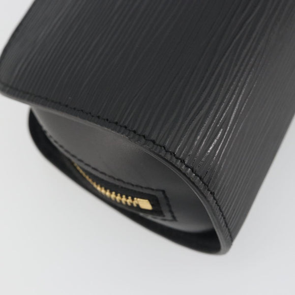 LOUIS VUITTON Epi Dauphine PM Pouch Black M48442 LV Auth kk698