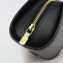 LOUIS VUITTON Epi Dauphine PM Pouch Black M48442 LV Auth kk698-8