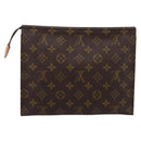 LOUIS VUITTON Monogram Poche Toilette 26 Pouch M47542 LV Auth kk703-2