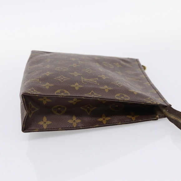 LOUIS VUITTON Monogram Poche Toilette 26 Pouch M47542 LV Auth kk703