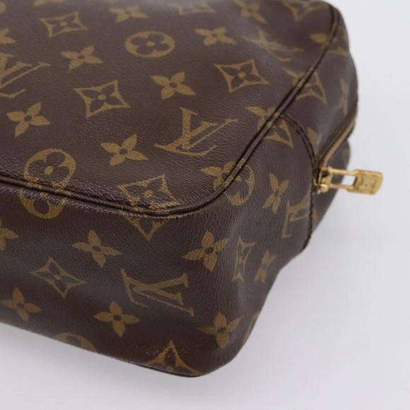 LOUIS VUITTON Monogram Trousse Toilette 28 Clutch Bag M47522 LV Auth kk704