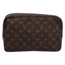 LOUIS VUITTON Monogram Trousse Toilette 28 Clutch Bag M47522 LV Auth kk704-2